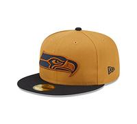 New Era 59 Fifty New England Patriots Snapback Cap, Seattle Seahawks marrone, 7