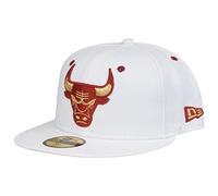 New Era 59Fifty Cap - Optic White Chicago Bulls - 7 1/4