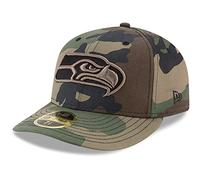 New Era 59Fifty - Cappellino a basso profilo, in legno New England Patriots