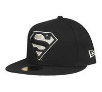 New Era 59Fifty Fitted Cap - Superman nero/argento, Nero , 58-59