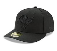 New Era 59Fifty Fitted Low Profile Cap - Black NFL Teams, Uomo, Tampa Bay Buccaneers, 57-58