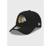 New Era 940AF CHICAGO BLACKHAWKS men Caps black in taglia:ONE SIZE
