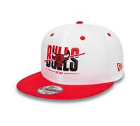 New Era 9FIFTY Cappellino Snapback Chicago Bulls Crown Bianco