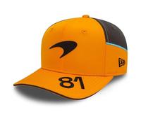 New Era 9Fifty Curved Snapback Cap - McLaren Oscar Piastri, arancione, Medium-Large