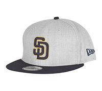 New Era 9Fifty Snapback Cap - Heather San Diego Padres Grigio