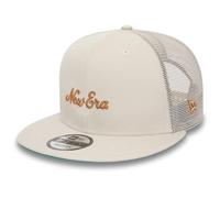 New Era 9Fifty Snapback Cap Heritage Brand Logo Stone, beige., S/M
