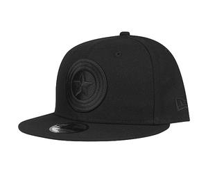 New Era 9Fifty Snapback Marvel Comics Cap - Captain America, Nero , Taglia unica