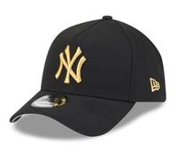 New Era 9Forty A-Frame Cap - Berretto New York Yankees nero/oro - Taglia unica