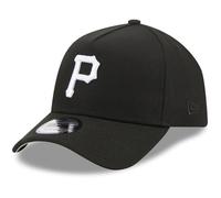 New Era 9Forty A-Frame Snapback Cap - MLB Teams, Pittsburgh Pirates BLACK, Taglia unica