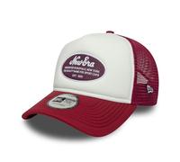 New Era 9FORTY A-Frame Trucker Cap ovale Foam, colore rosso, Colore: rosso, Taglia unica