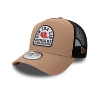 New Era 9Forty A-Frame Trucker Cap - State Patch Beige - Taglia unica, Beige, Taglia unica