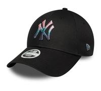 New Era 9Forty - Berretto da donna con logo New York Yankees, colore: nero metallizzato