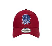 New Era 9Forty - Berretto da rugby in Inghilterra, colore: Rosso