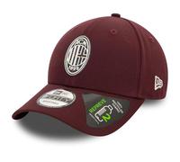 New Era 9Forty - Berretto Repreve AC Milan Maroon, rubino, Taglia unica