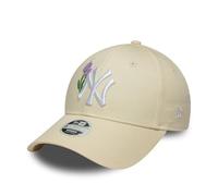New Era 9FORTY cap con Ricamo Floreale - da Baseball per Uomo e Donna - Cappellino Estivo con Dettagli Floreali - Regolabile e alla Moda