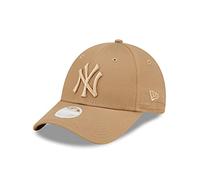 New Era 9Forty cap Damen Fanartikel York Yankees MLB Baseball 9Forty tonales Teamlogo Braun - One-Size