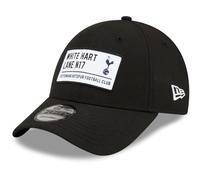 New Era 9Forty Cappellino regolabile - White HART Tottenham Hotspur, Nero , Taglia unica