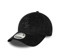 New Era 9Forty Cord White Sox CapEra - Cappellino da baseball con visiera curva e visiera per tutte le stagioni primavera estate autunno inverno, Nero , Taglia unica