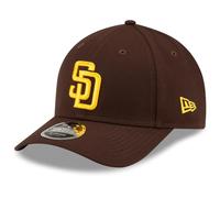 New Era 9Forty M-Crow - Berretto autentico San Diego Padres, marrone, Taglia unica