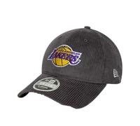 Cappellino New Era Cord MC 9FORTY Los Angeles Lakers grigio lilla giallo