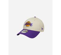 New Era Colour Block 9Forty - Cappellino regolabile LA Lakers, beige, viola, taglia unica
