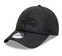 New Era 9Forty Snapback Cap - Full Black Seattle Seahawks