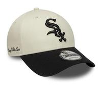 New Era MLB 9FORTY - Cappellino laterale Chicago White Sox beige/nero, beige., Taglia unica