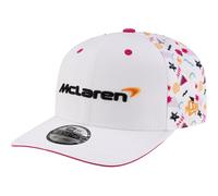 New Era 9Seventy - Berretto elasticizzato Miami McLaren Racing, bianco, Taglia unica