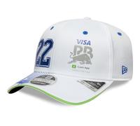 New Era 9Seventy - Berretto elasticizzato Visa Racing Bulls Yuki Tsunoda, bianco, Taglia unica