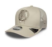 New Era - Boston Celtics 9Seventy - Cappellino trucker beige tono su tono-Neutro One Size