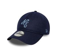 New Era 9Twenty A-Frame NE Melton cap Blu Scuro