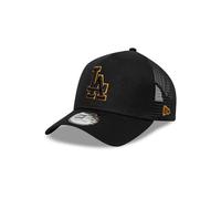 New Era Cappellino 9FORTY E-Frame Trucker MLB Los Angeles Dodgers Outline Nero Taglia unica