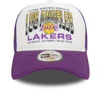 New Era A-Frame Mesh Trucker Cap - Print Los Angeles Lakers