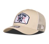 New Era A-frame Mlb New York Yankees Unisex - Trucker Beige - One Size - Algodón Beige One Size