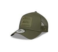 New Era A-Frame Trucker - Berretto Tonal Patch Buffalo, colore: Oliva