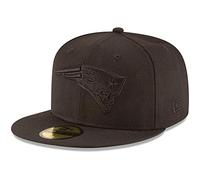 New Era Adulto NFL Nero Uomo 59 Fifty Fitted cap, 59FIFTY, Black, 7 1/2 Pollici