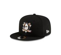 New Era Anaheim Ducks NHL Injection Nero 9Fifty Berretto Snapback Regolabile