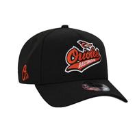 New Era Baltimore Orioles Black Classic Edition 9Forty A Frame Snapback Cap, Nero , Taglia unica