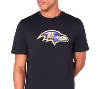 New Era Baltimore Ravens NFL Team Logo Nero Maglietta