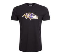 New Era Baltimore Ravens NFL Team Logo Nero Maglietta