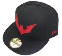New Era Batman Nero Rosso 59Fifty Esclusivo Edizione Limitata Fitted Cap Dc