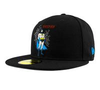 New Era Batman The Animated Series Bats 59Fifty - Cappello aderente, Nero , 60