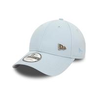 New Era Berretto 9Forty Chiusura Regolabile Visiera Curva Spilla in Metallo Cappellino Blu Chiaro