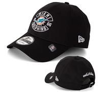 New Era - Berretto da baseball 9FORTY, da uomo, con logo MLB, NBA, NFL, edizione limitata, Miami Dolphins nero, Taglia unica