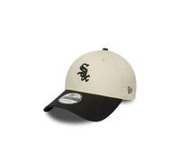 New Era Berretto da baseball 9Forty MLB Chicago White Sox per adulti, beige chiaro