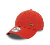 New Era Berretto da Baseball 9Forty Regolabile Strapback Visiera Curva Spilla in Metallo Cappellino Rosso