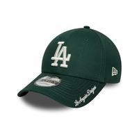 New Era Berretto da baseball 9Forty Visor Script MLB Los Angeles LA Dodgers da adulto, colore: verde scuro