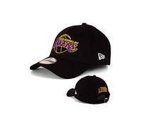 New Era - Berretto da baseball da uomo, edizione limitata con ricamo della squadra sul retro, fantasie e squadre a scelta, modello 9Forty LA Lakers Black V3. Taglia unica