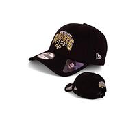 New Era - Berretto da baseball da uomo, edizione limitata con ricamo della squadra sul retro, fantasie e squadre a scelta, modello 9Forty New Orleans Saints Taglia unica