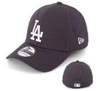 New Era Berretto da baseball da uomo, edizione limitata MLB 39Thirty Stretch Fit New York Yankees, Essential Basic (versione in lingua inglese), grigio/bianco, XL